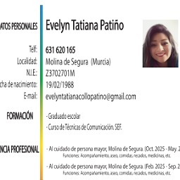 Foto de Evelyn Tatiana Collo Patiño