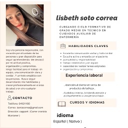 Foto de Lisbeth soto correa